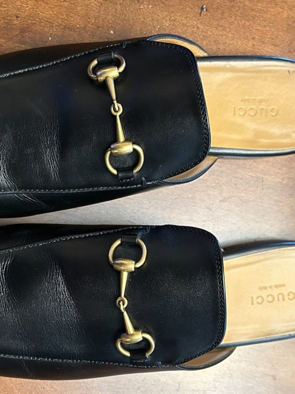 Gucci - Princeton Mule - Size 41 - Black - Picture 3 of 6